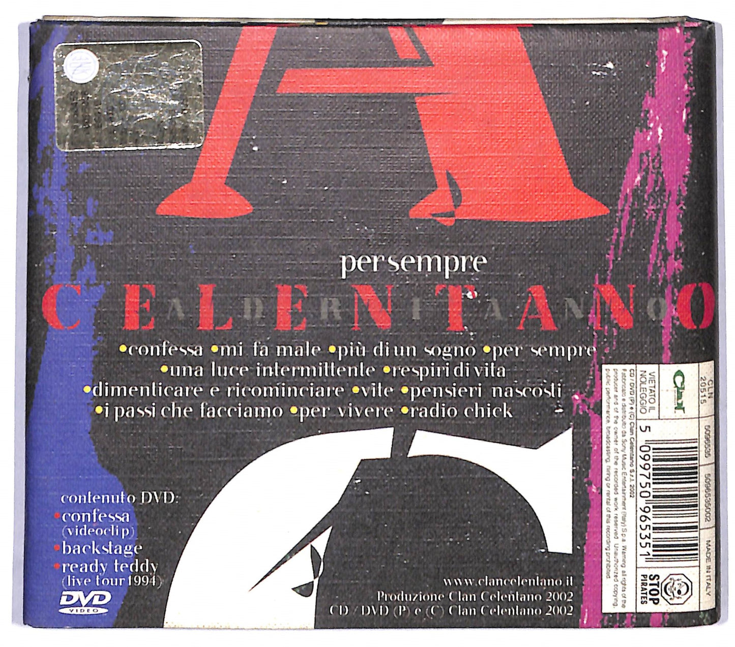 EBOND Adriano Celentano - Per Sempre (DVD +) CD CD097427