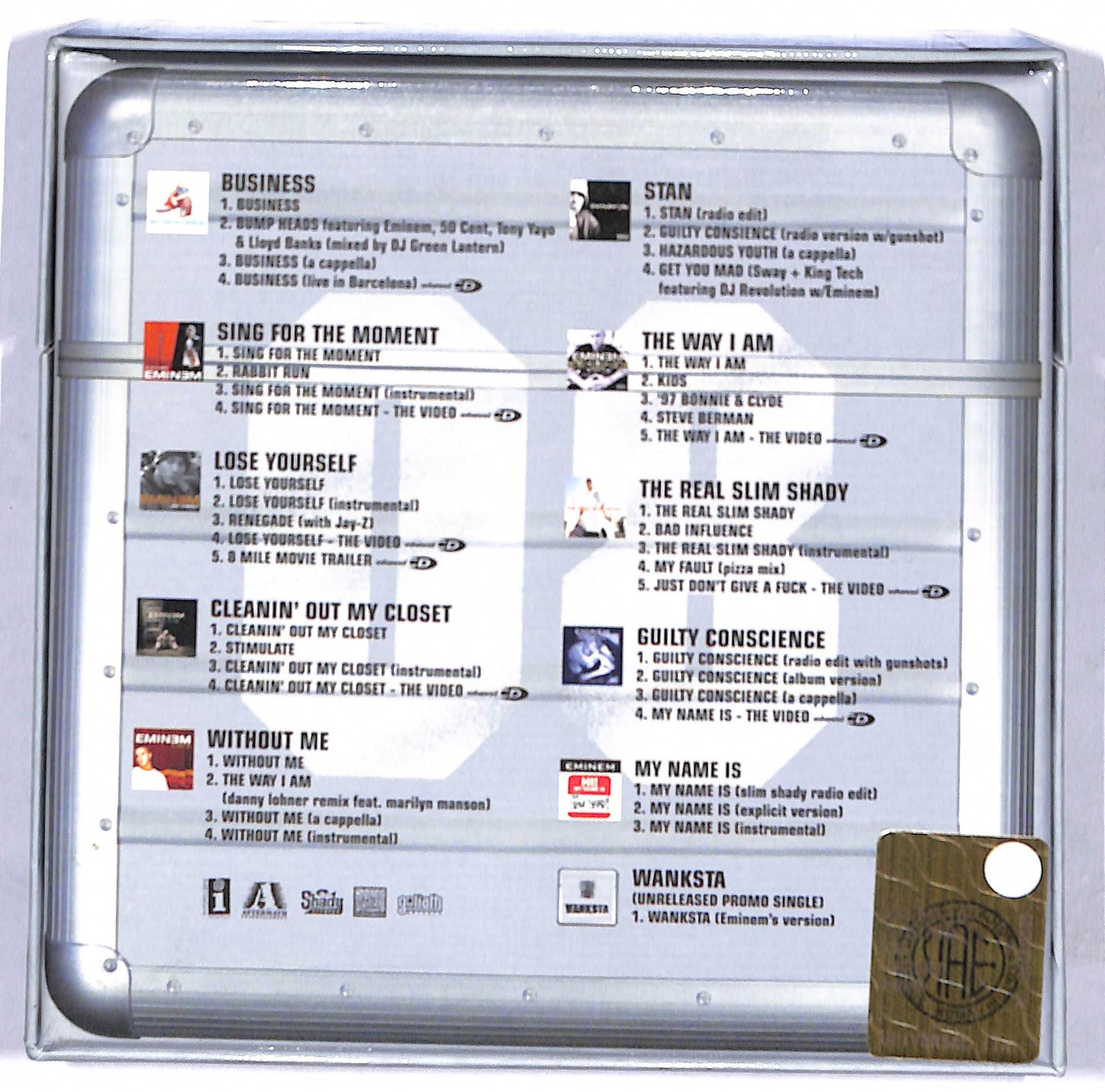 EBOND Eminem - The Singles (3CD) CD097432
