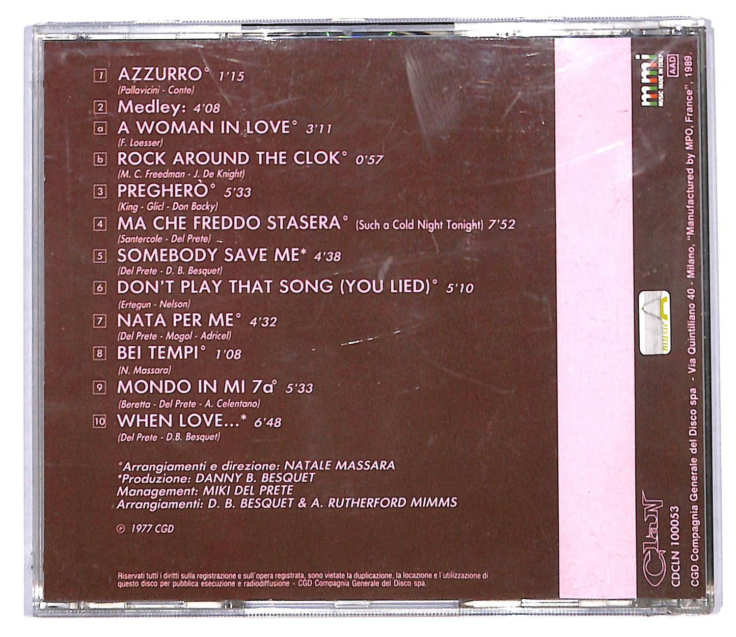 EBOND Adriano Celentano - A Woman In Love CD CD097513