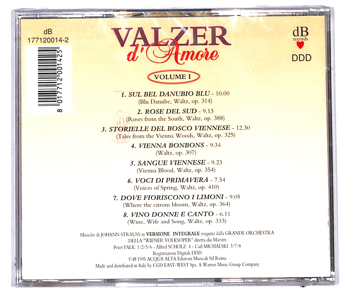 EBOND Various - Valzer d'amore volume 1 CD CD097516