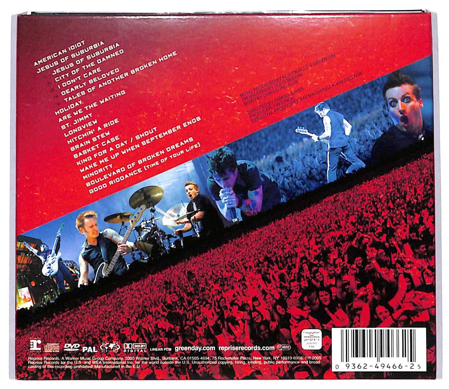 EBOND Green Day - Bullet In A Bible (CD + DVD) CD097520