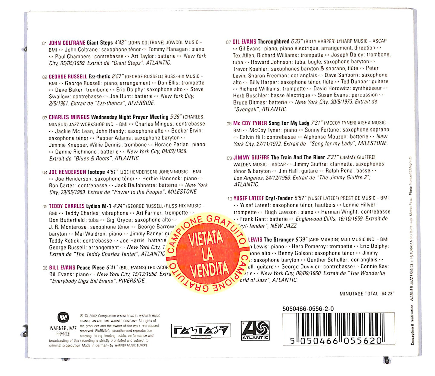 EBOND What's Jazz ? - Modern Jazz (digipak) CD CD097622