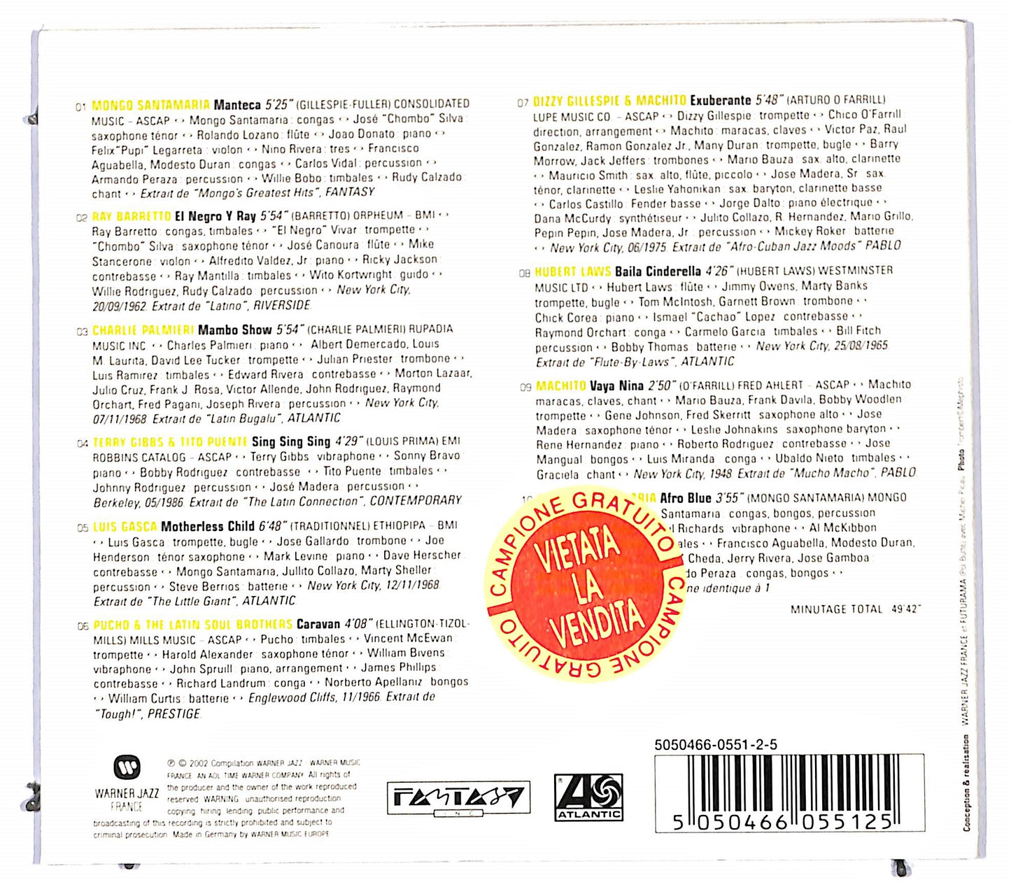EBOND Various - What's Jazz? Latin Jazz CD CD097626