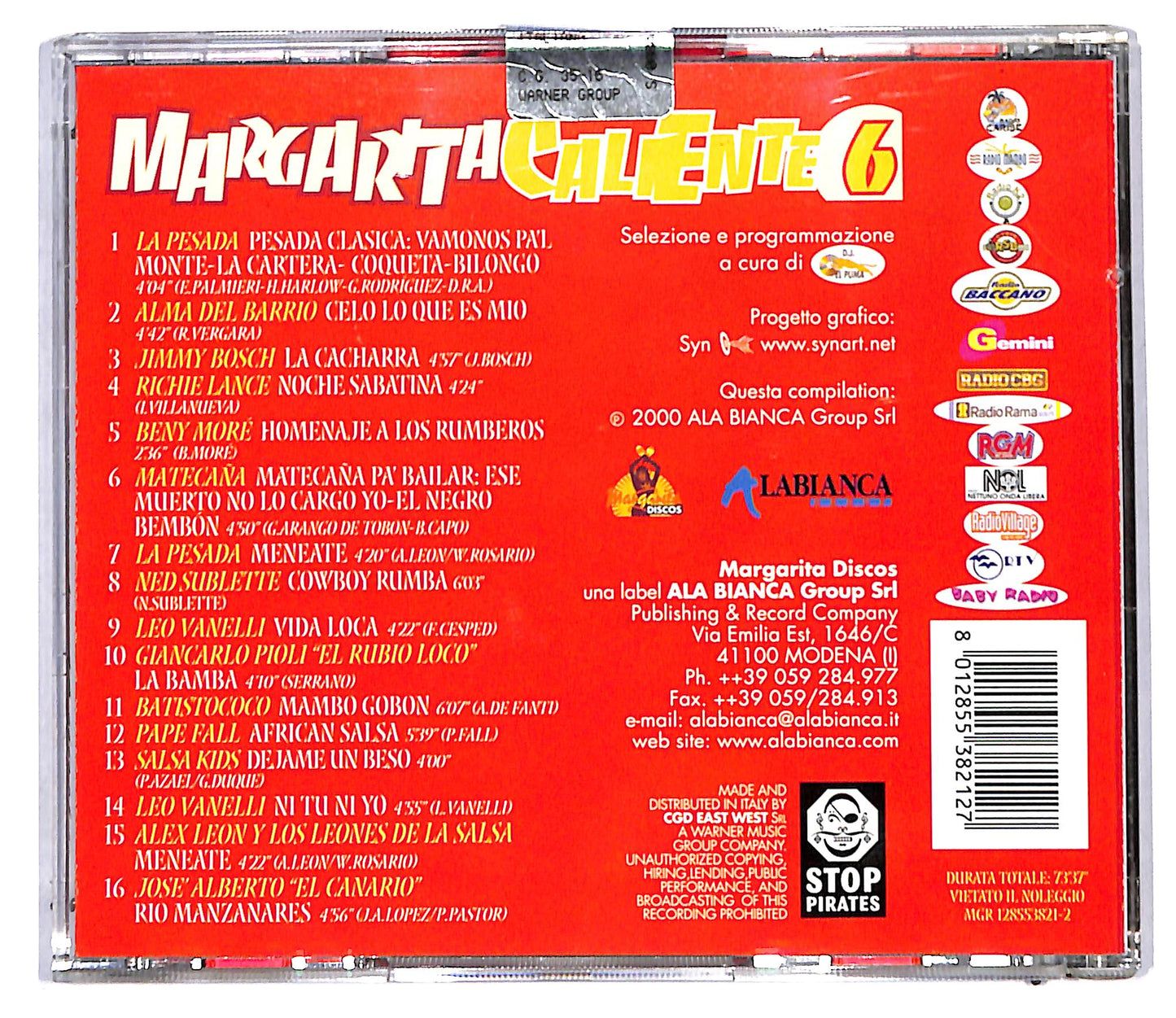 EBOND Margarita Caliente 6 CD CD097630
