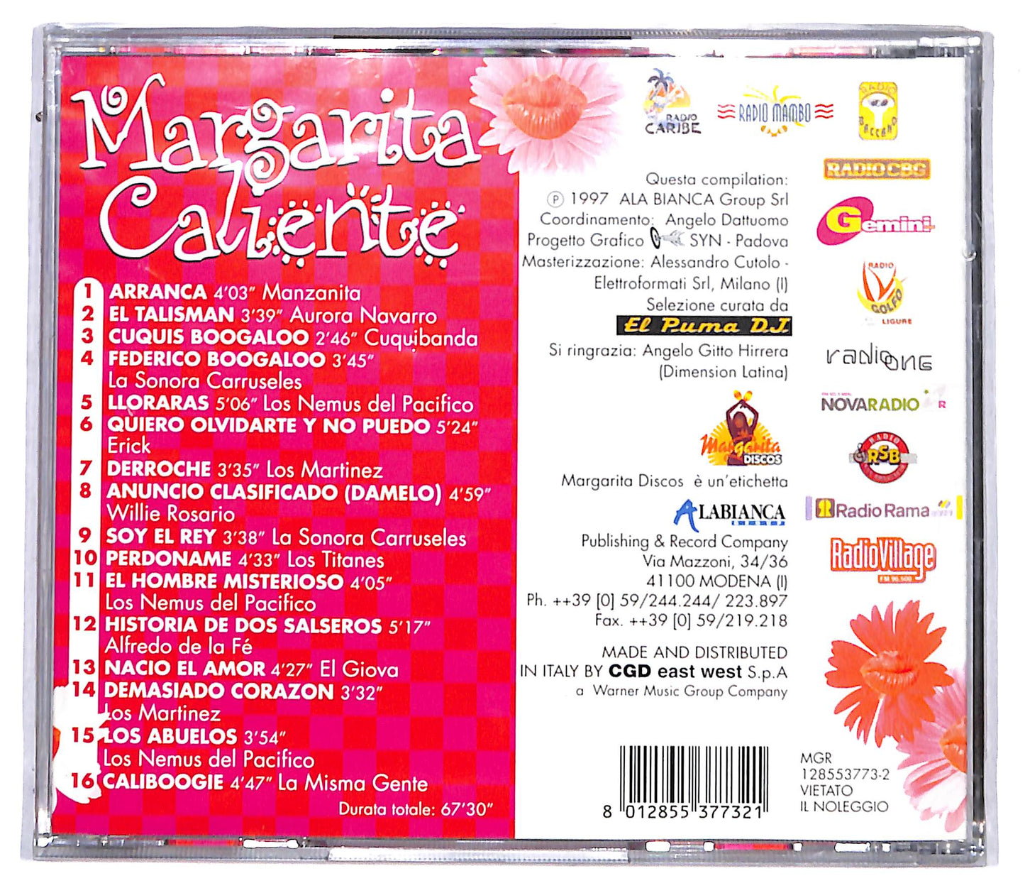 EBOND Various - Margarita Caliente CD CD097637