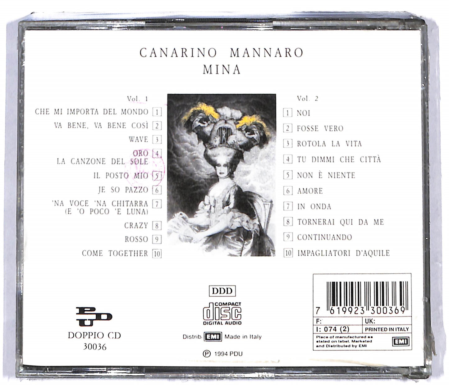 EBOND Mina - Canarino Mannaro Vol. 1 - 2 CD CD097702