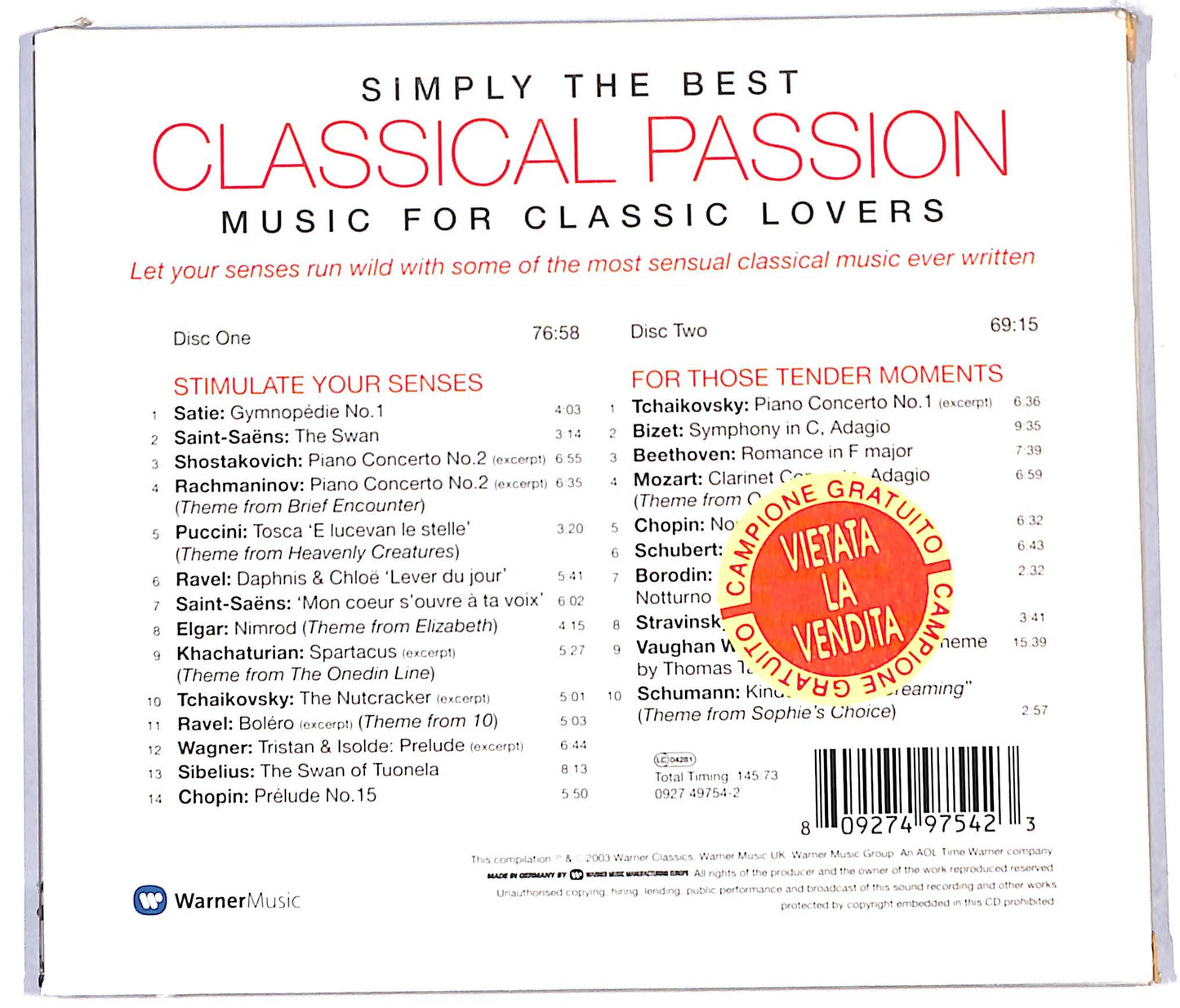 EBOND Simply The Best - Classical Passion CD CD097810