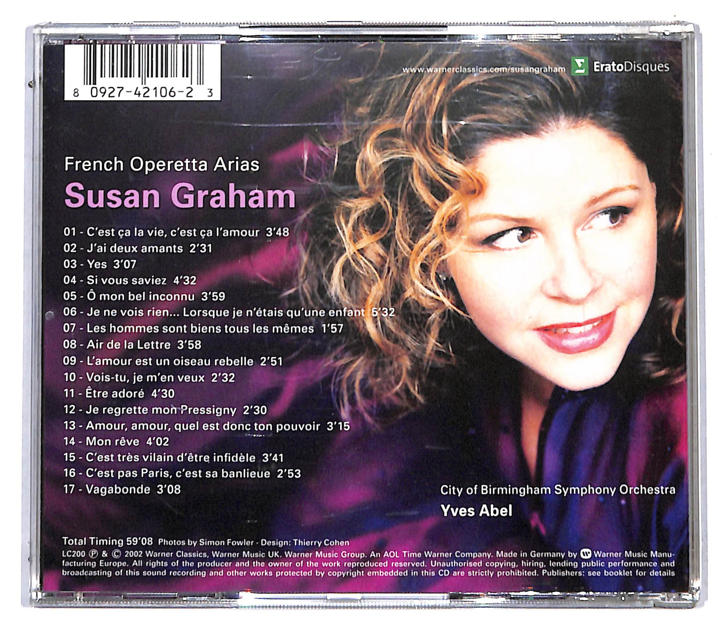 EBOND French Operetta Arias (C'est Ca La Vie, C'est Ca L'amour...) CD CD097831