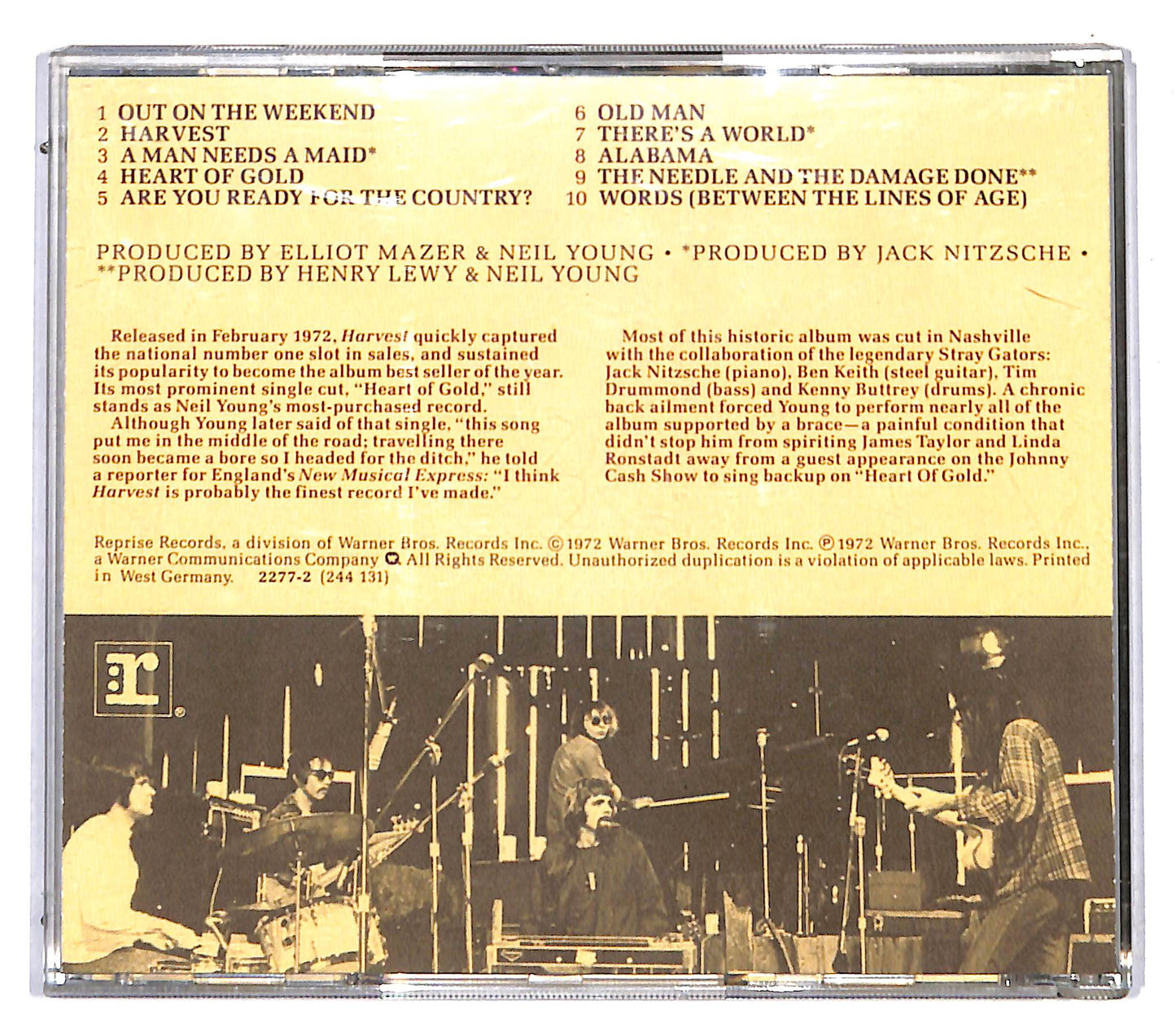 EBOND Neil Young - Harvest CD CD097844