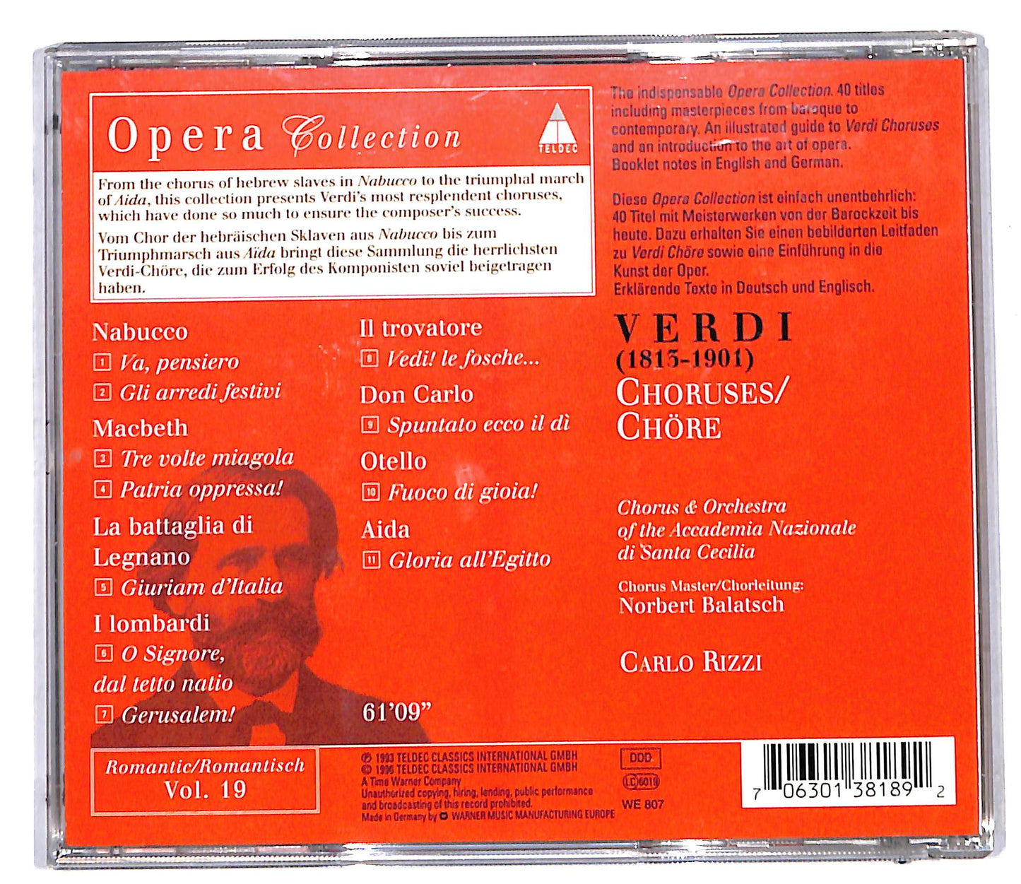 EBOND Verdi - Choruses chore CD CD097849