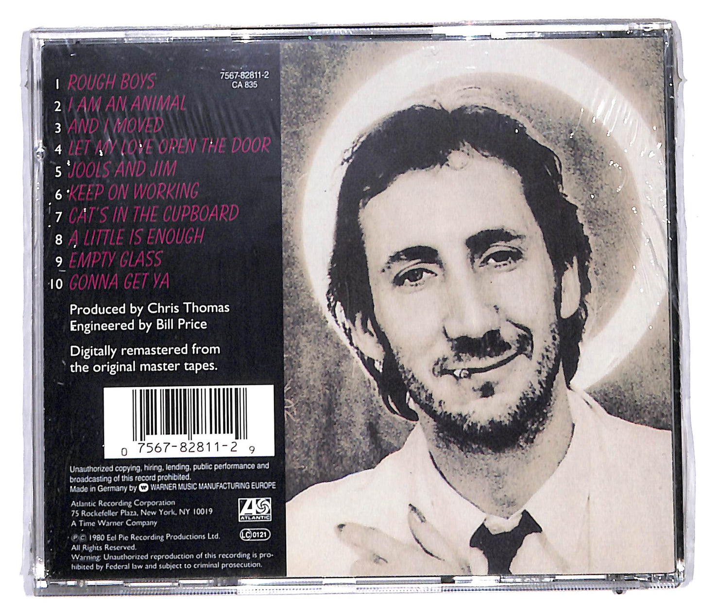 EBOND Pete Townshend - Empty Glass CD CD097856