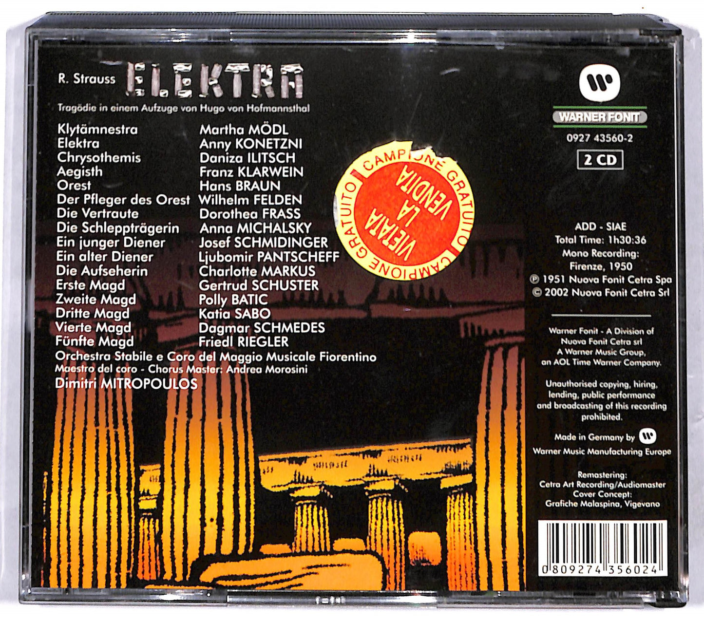 EBOND Elektra - richard strauss (2CD) CD097904