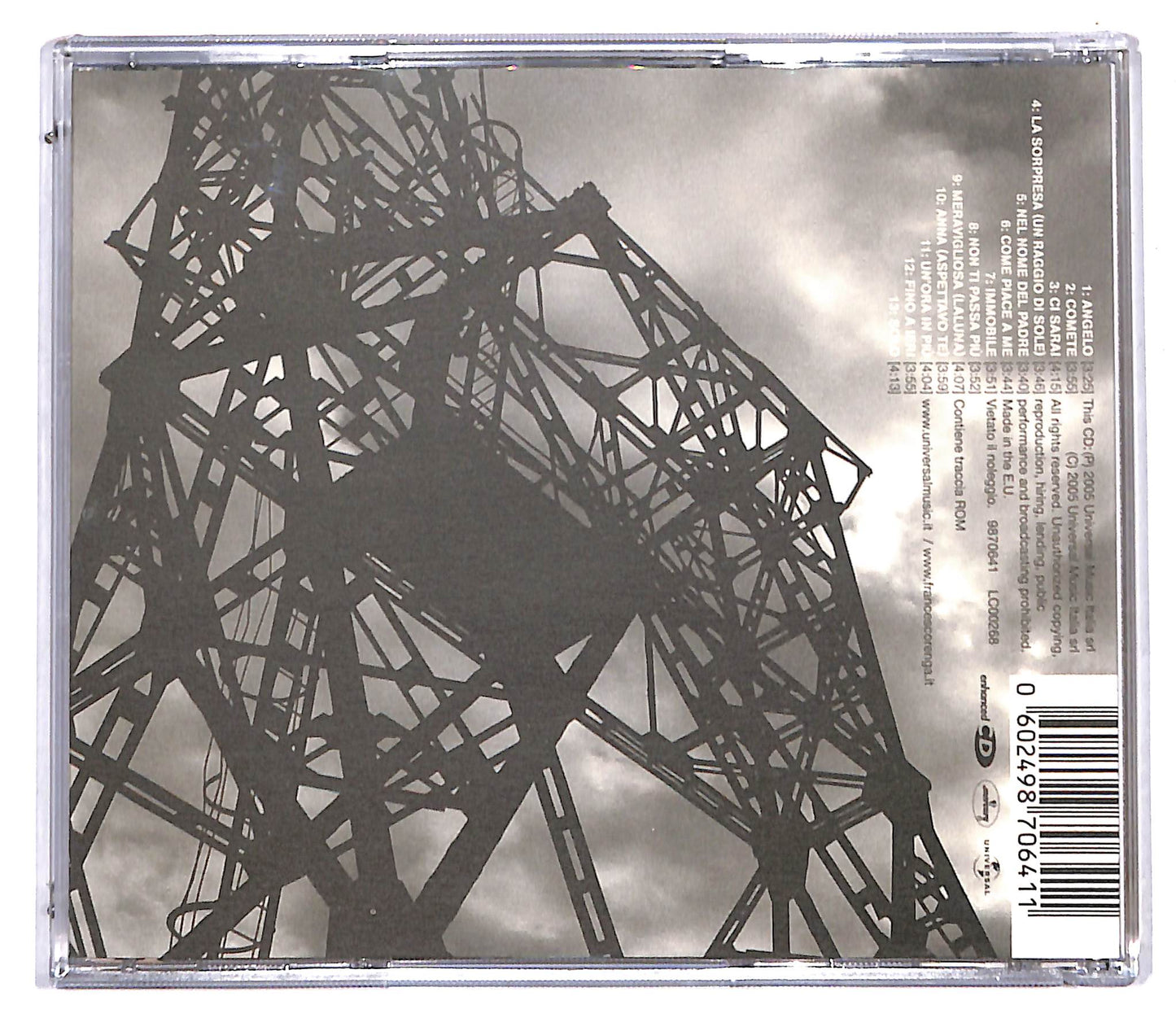 EBOND Francesco Renga - Camere Con Vista CD CD097917