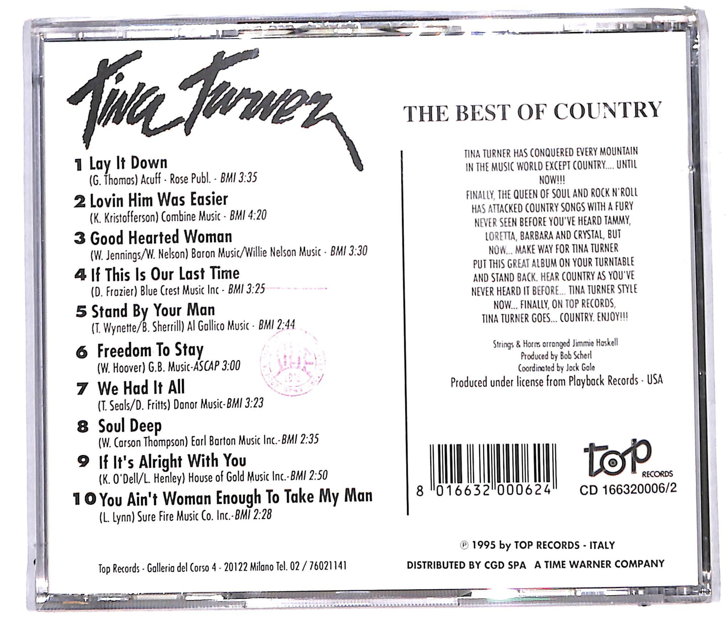 EBOND Tina Turner - the best of country CD CD097922