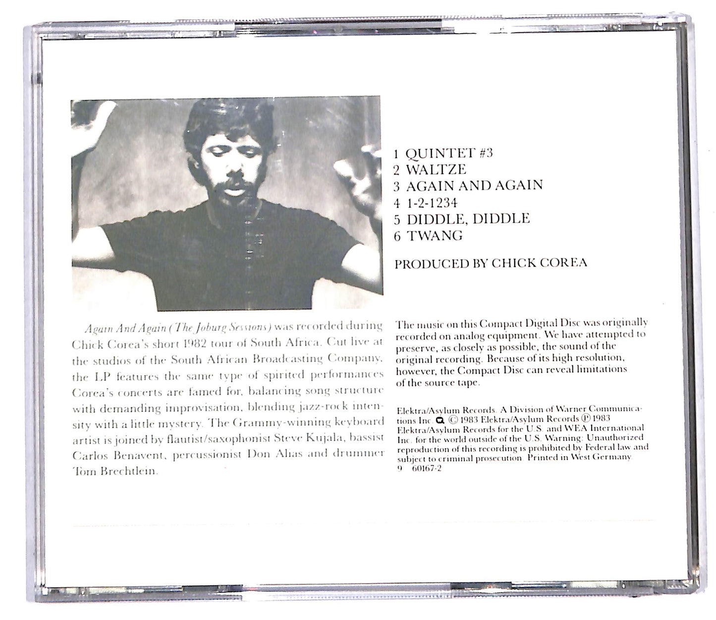 EBOND Again And Again (The Joburg Sessions) CD CD097929