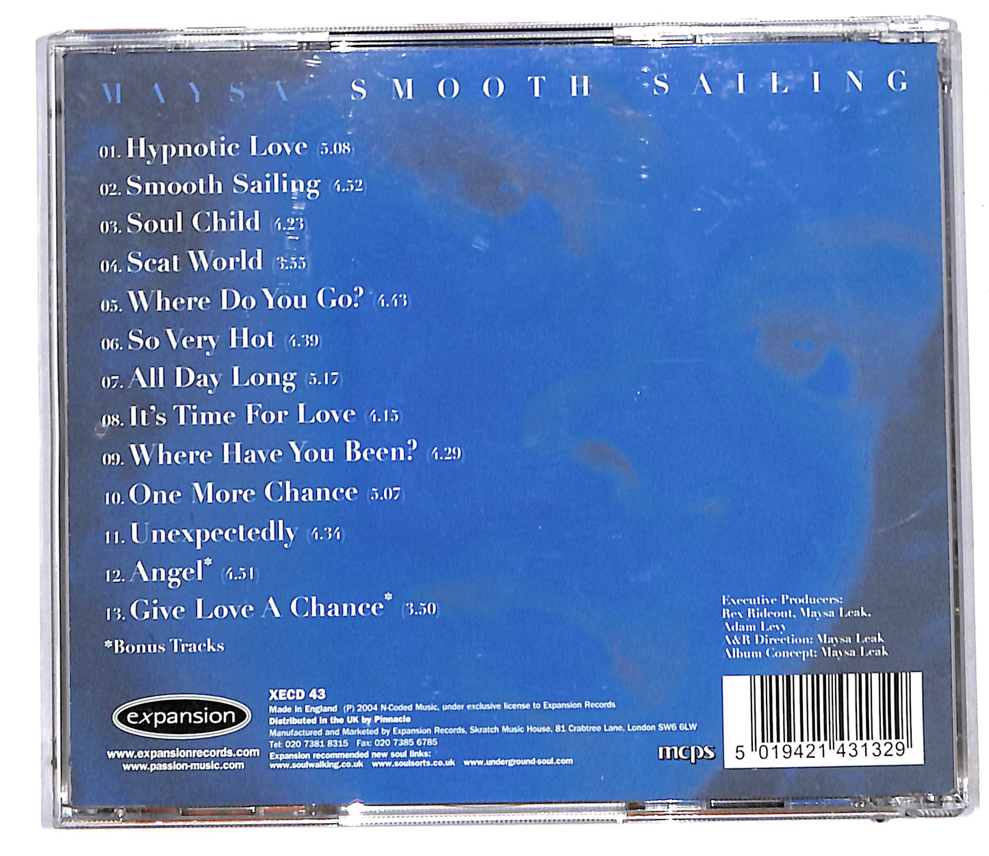 EBOND Maysa Leak - Smooth Sailing CD CD098017