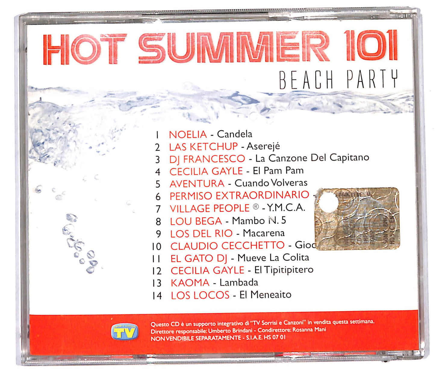 EBOND Various - Hot Summer 101 Beach Party Vol. 1 EDITORIALE CD CD098023