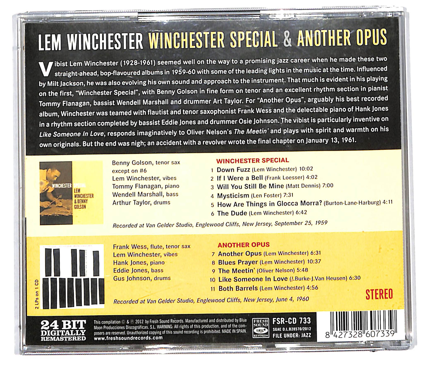 EBOND Lem Winchester - Winchester Special & Another Opus CD CD098033