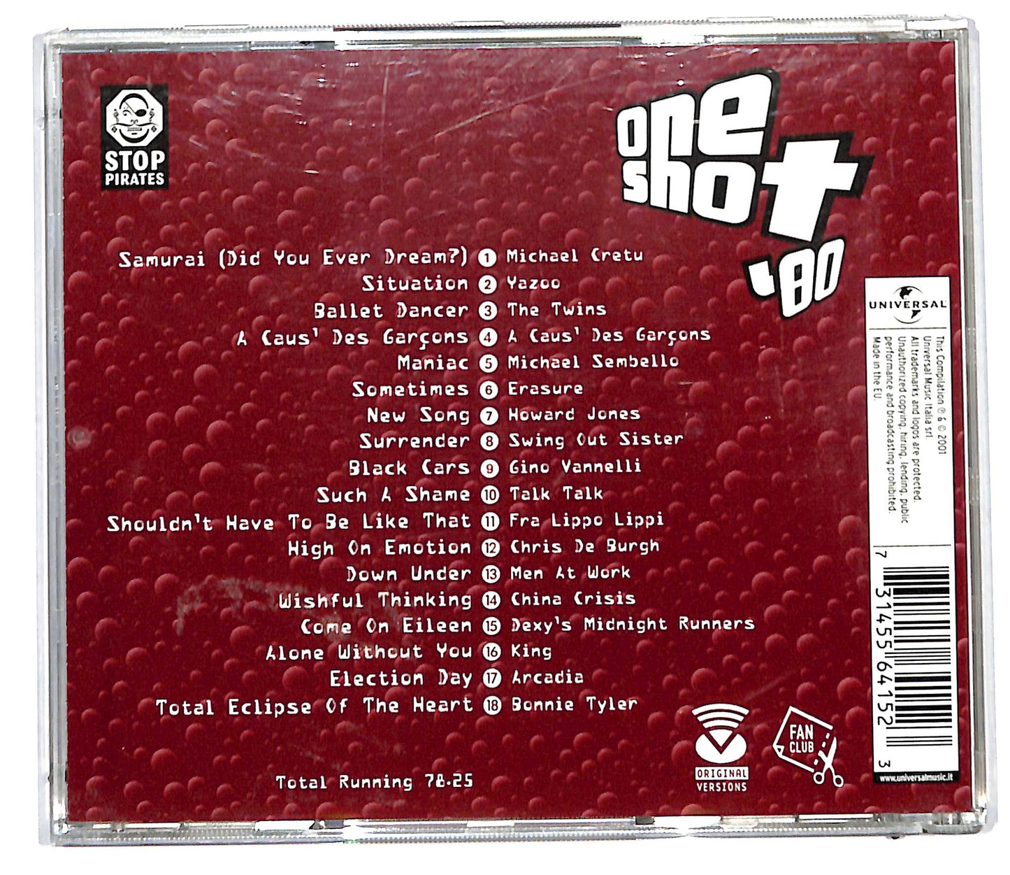 EBOND Various - One Shot '80 Volume 11 CD CD098051