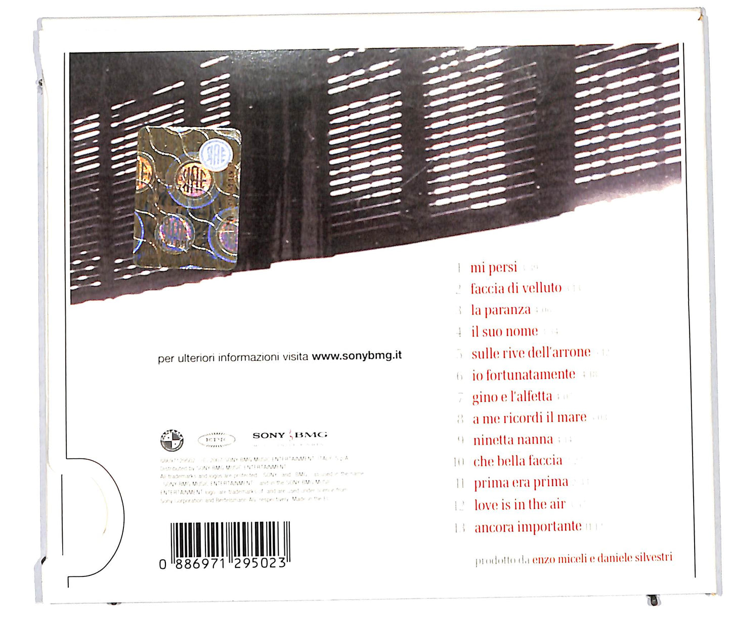 EBOND Daniele Silvestri - Il Latitante DIGIPACK CD CD098053