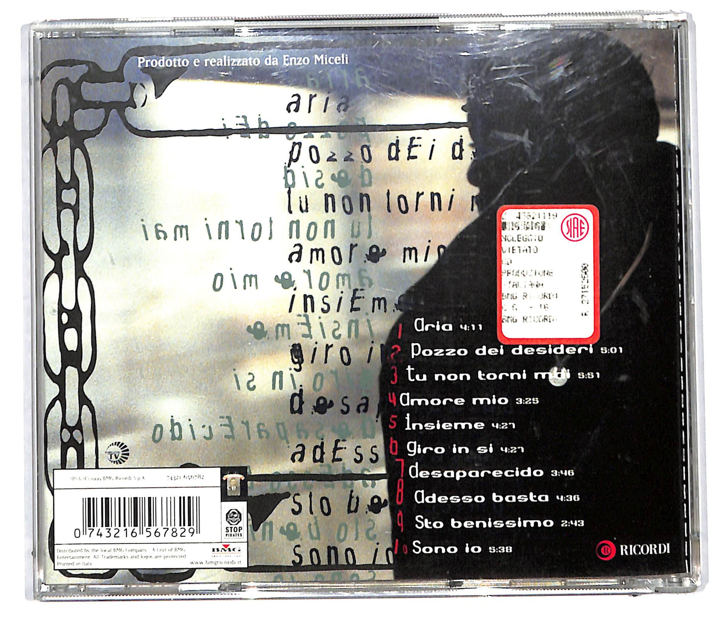 EBOND Daniele Silvestri - Sig. Dapatas CD CD098054