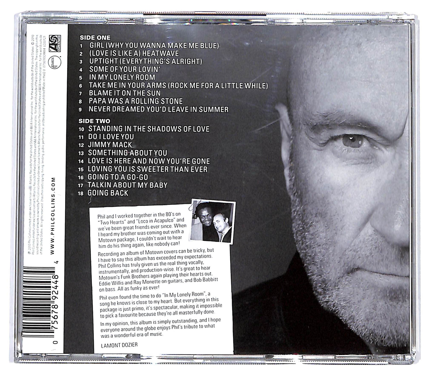 EBOND Phil Collins - Going Back CD CD098101
