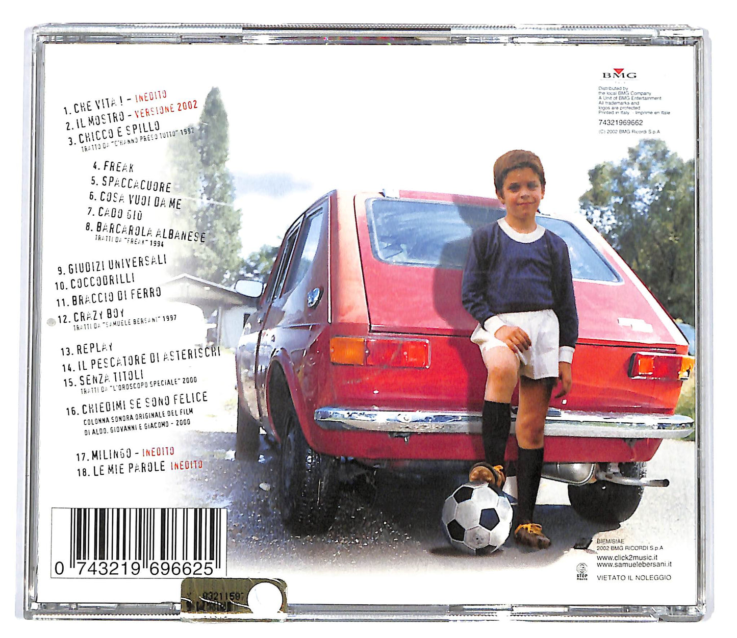 EBOND Samuele Bersani - Che Vita! Il Meglio Di Samuele Bersani CD CD098120