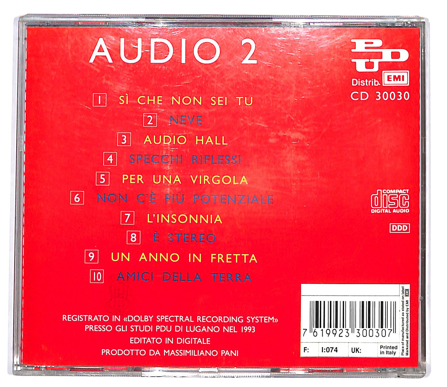 EBOND Audio 2 - Audio 2 CD CD098131