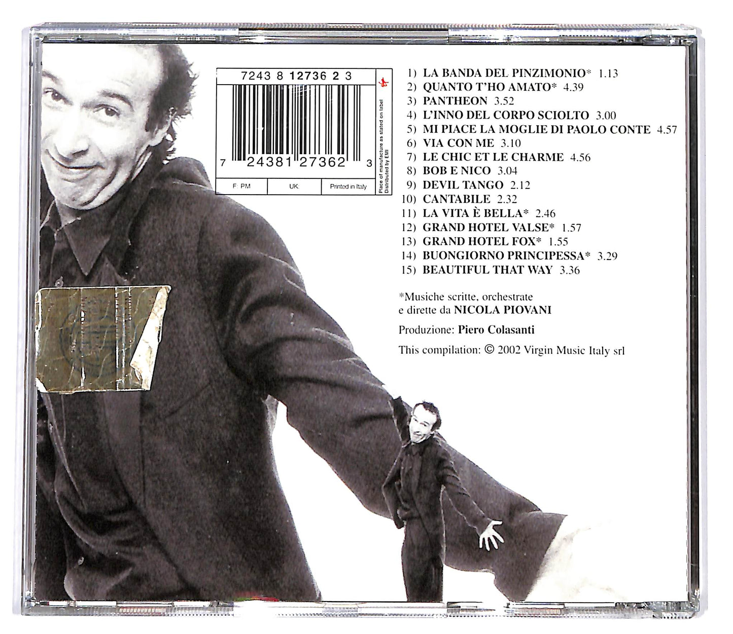 EBOND Roberto Benigni E La Musica - Quanto T'Ho Amato CD CD098137