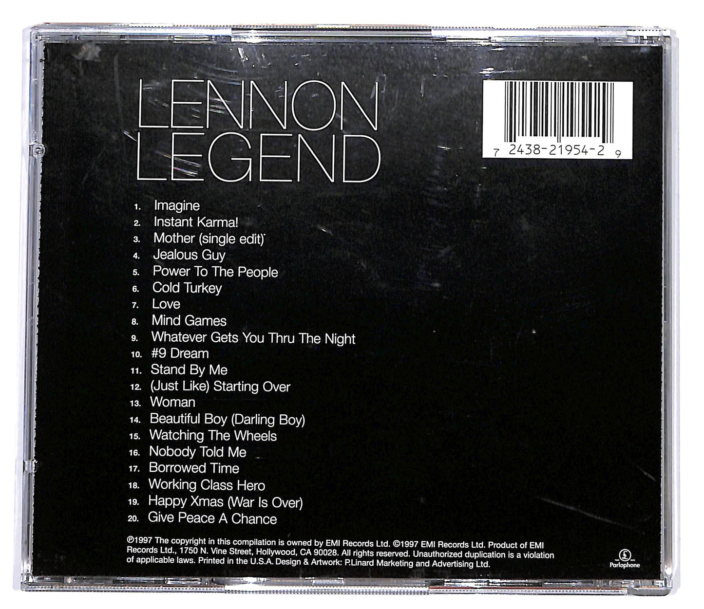 EBOND John Lennon - Lennon Legend - The Very Best Of John Lennon CD CD098213