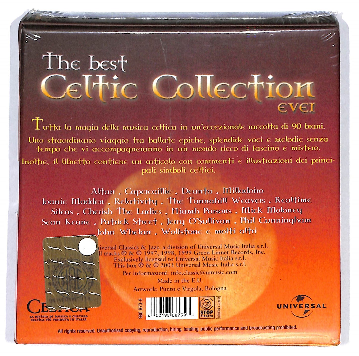 EBOND Various - The Best Celtic Collection Ever (5 dischi) CD CD098229