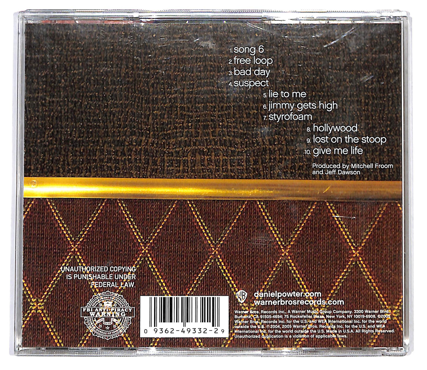 EBOND Daniel Powter - DP CD CD098324