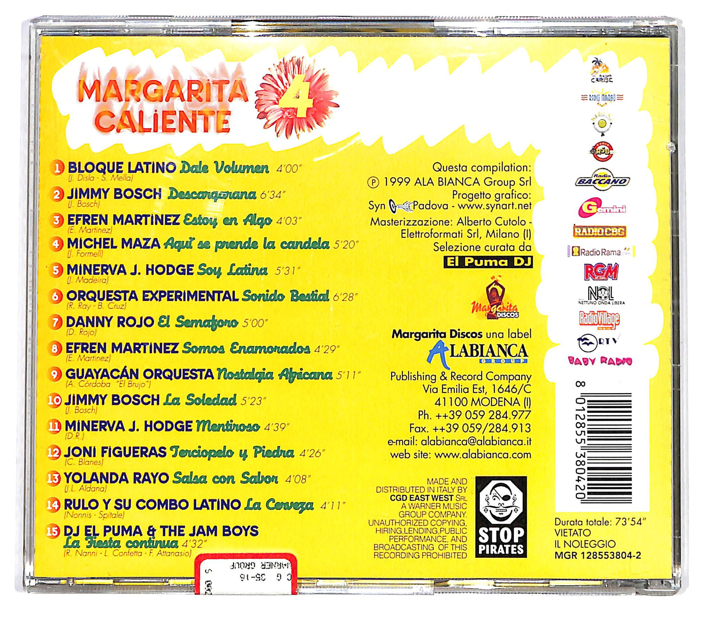 EBOND Various - Margarita Caliente Vol 4 CD CD098330