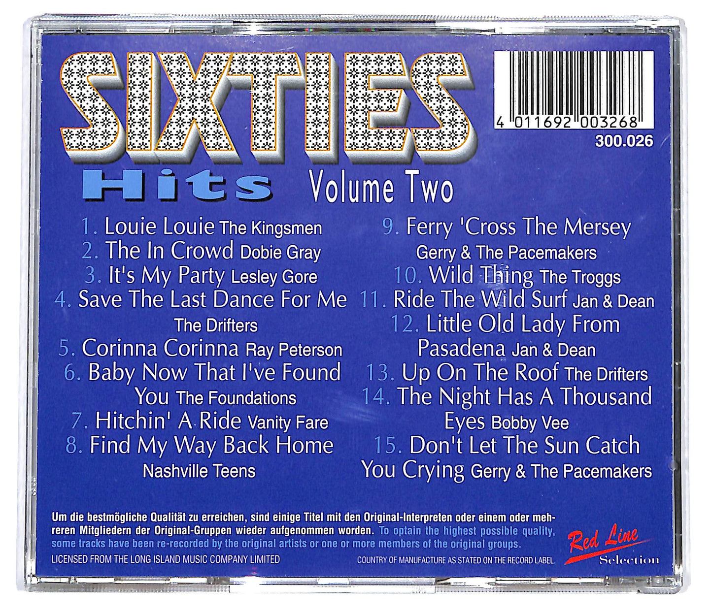 EBOND Sixties Hits - Volume Two CD CD098356