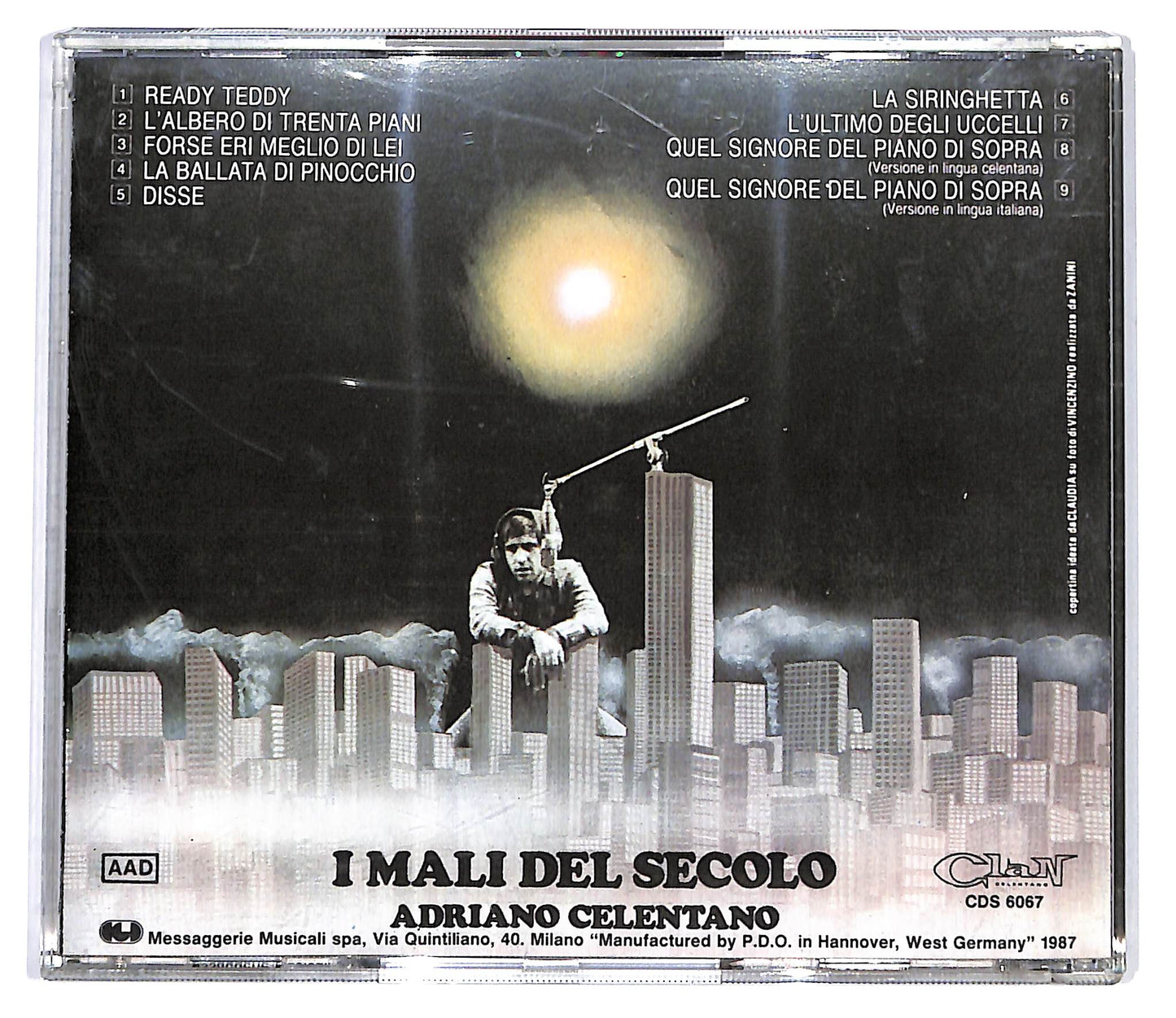 EBOND Adriano Celentano - I Mali Del Secolo CD CD098364