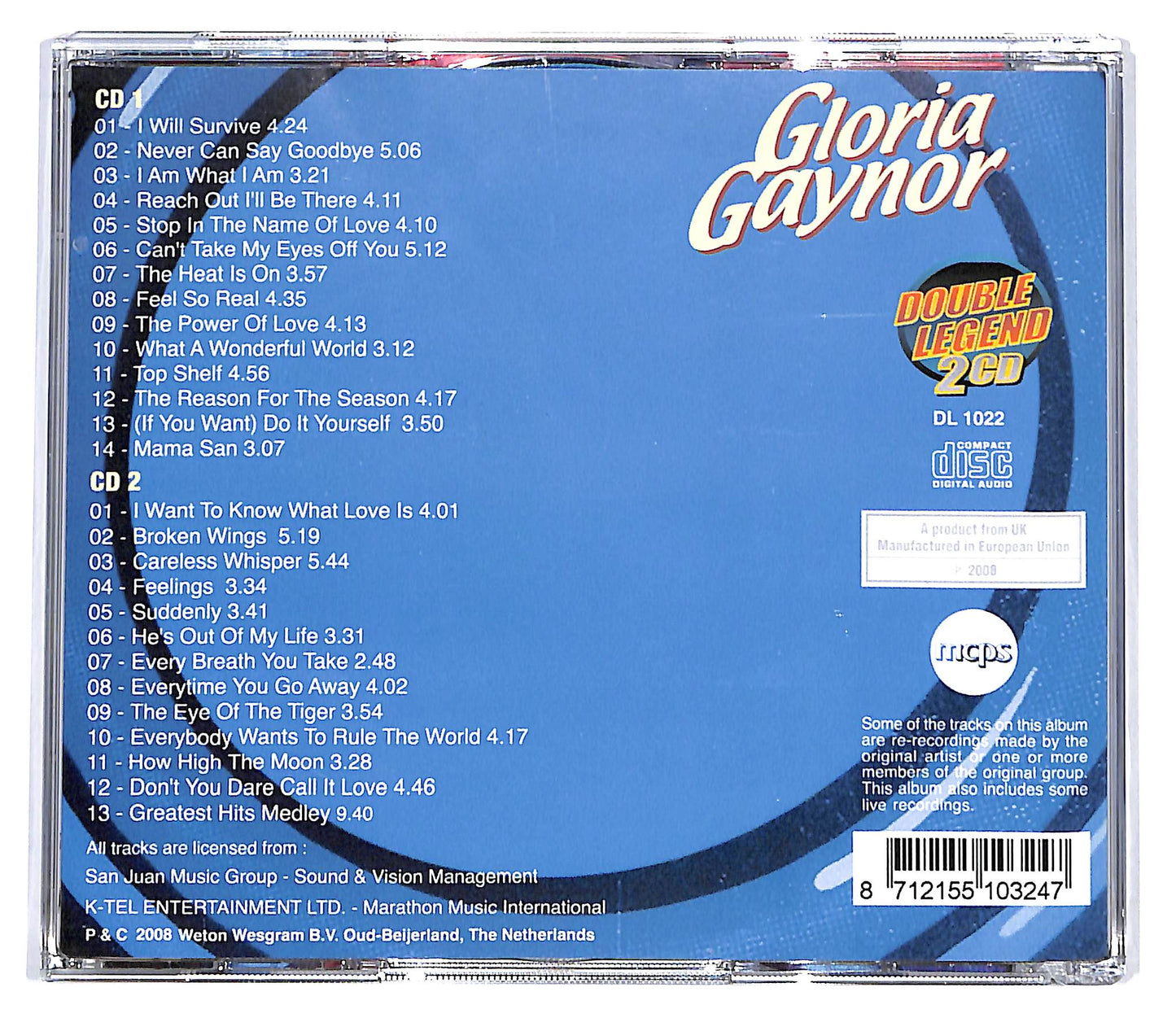 EBOND Gloria Gaynor - I Will Survive (2 dischi) CD CD098365