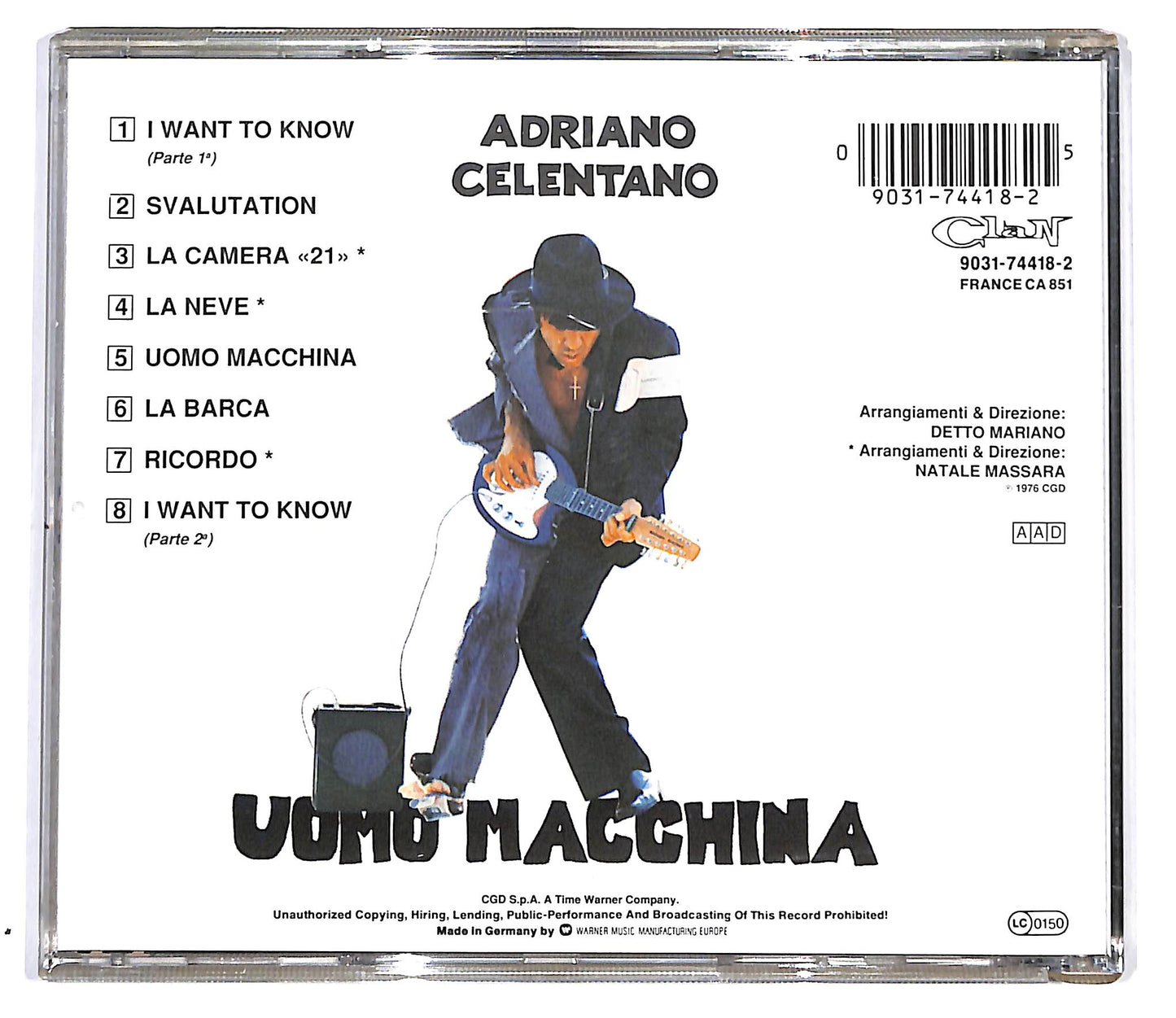 EBOND Adriano Celentano - Svalutation CD CD098404