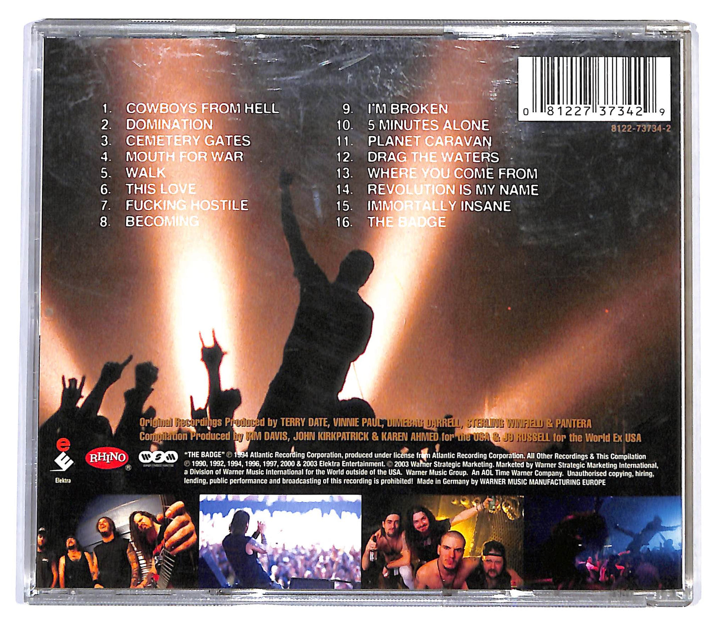 EBOND Pantera - Reinventing Hell (The Best Of) CD CD098438