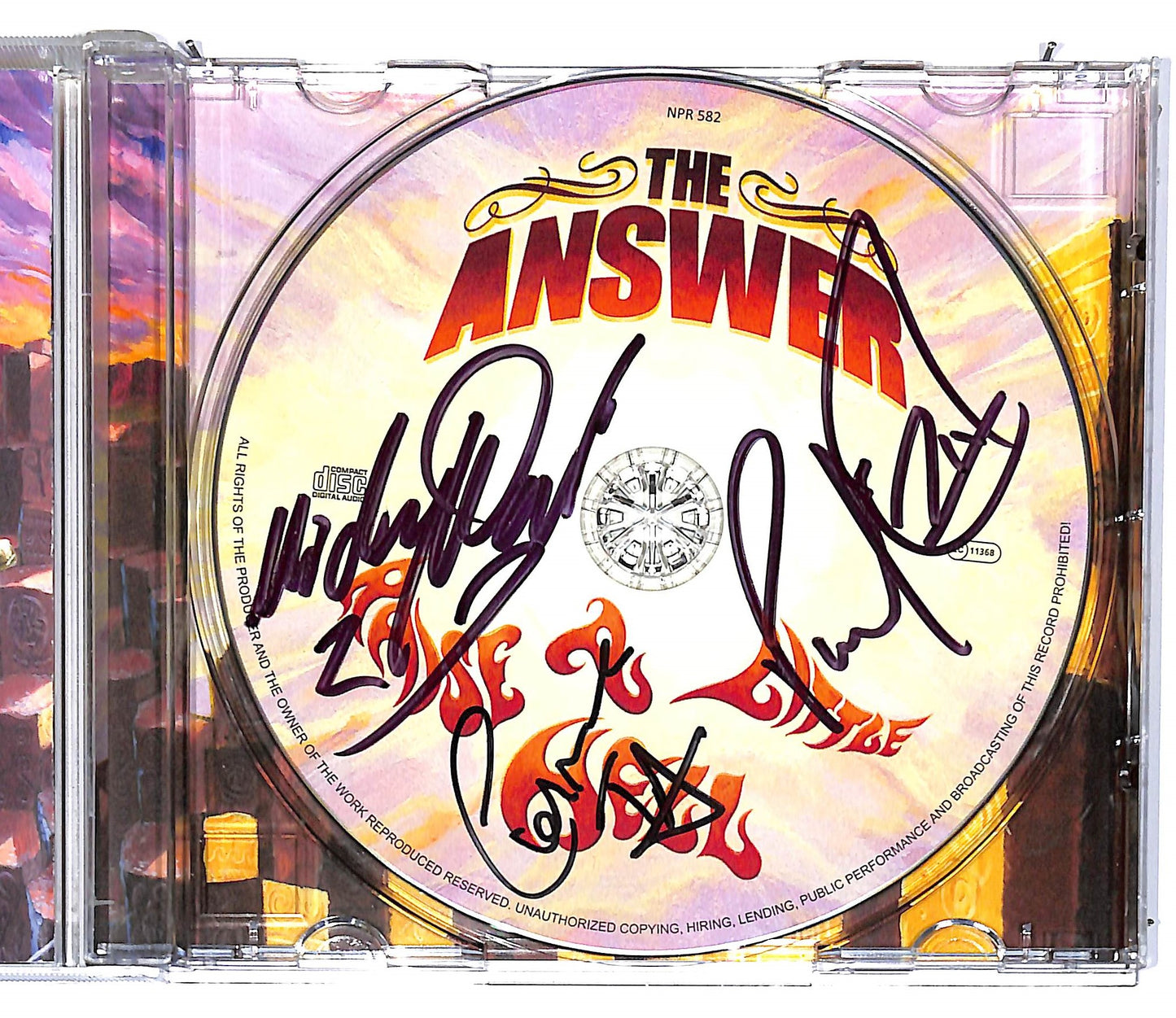 EBOND The Answer - Raise A Little Hell con Autografato CD CD098450