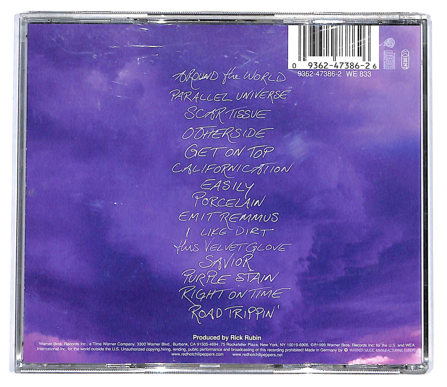 EBOND Red Hot Chili Peppers - Californication CD CD098452