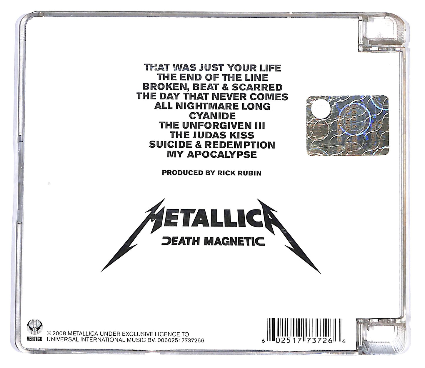 EBOND Metallica - Death Magnetic SJB CD CD098459