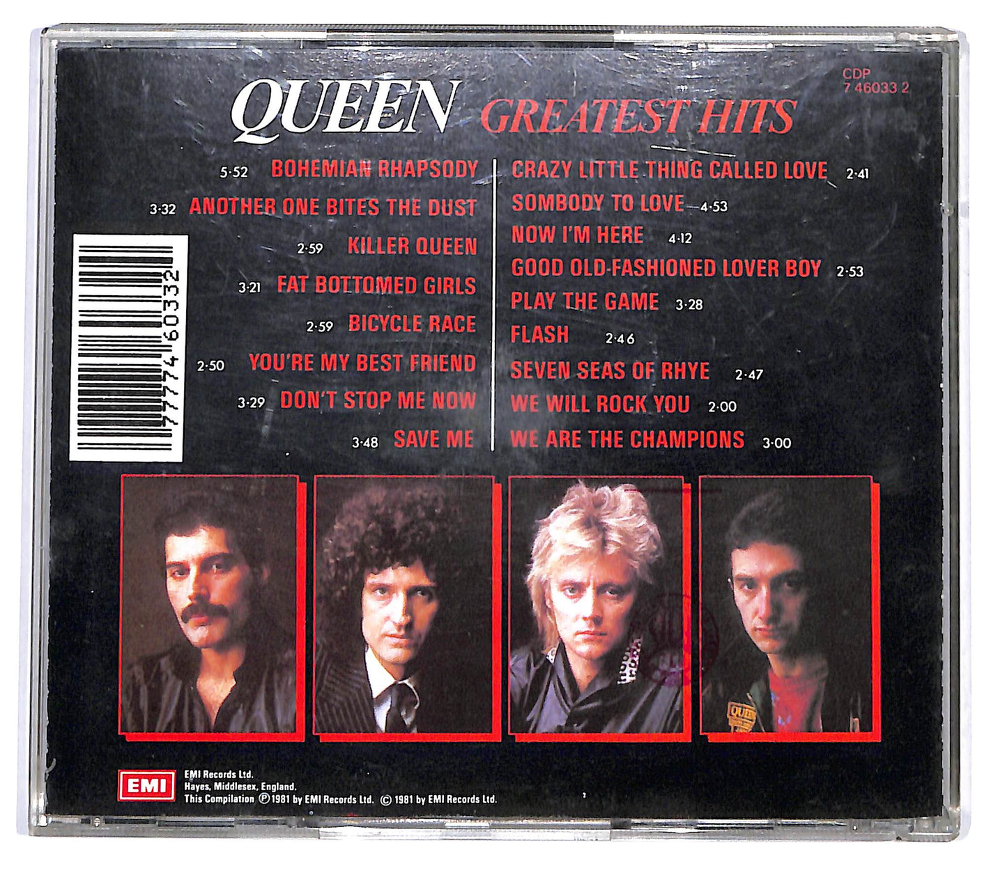 EBOND Queen - Greatest Hits CD CD098464