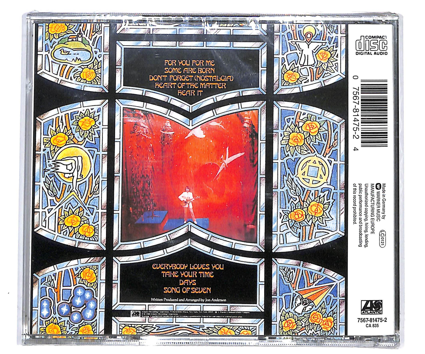 EBOND Jon Anderson - Song Of Seven CD CD098521