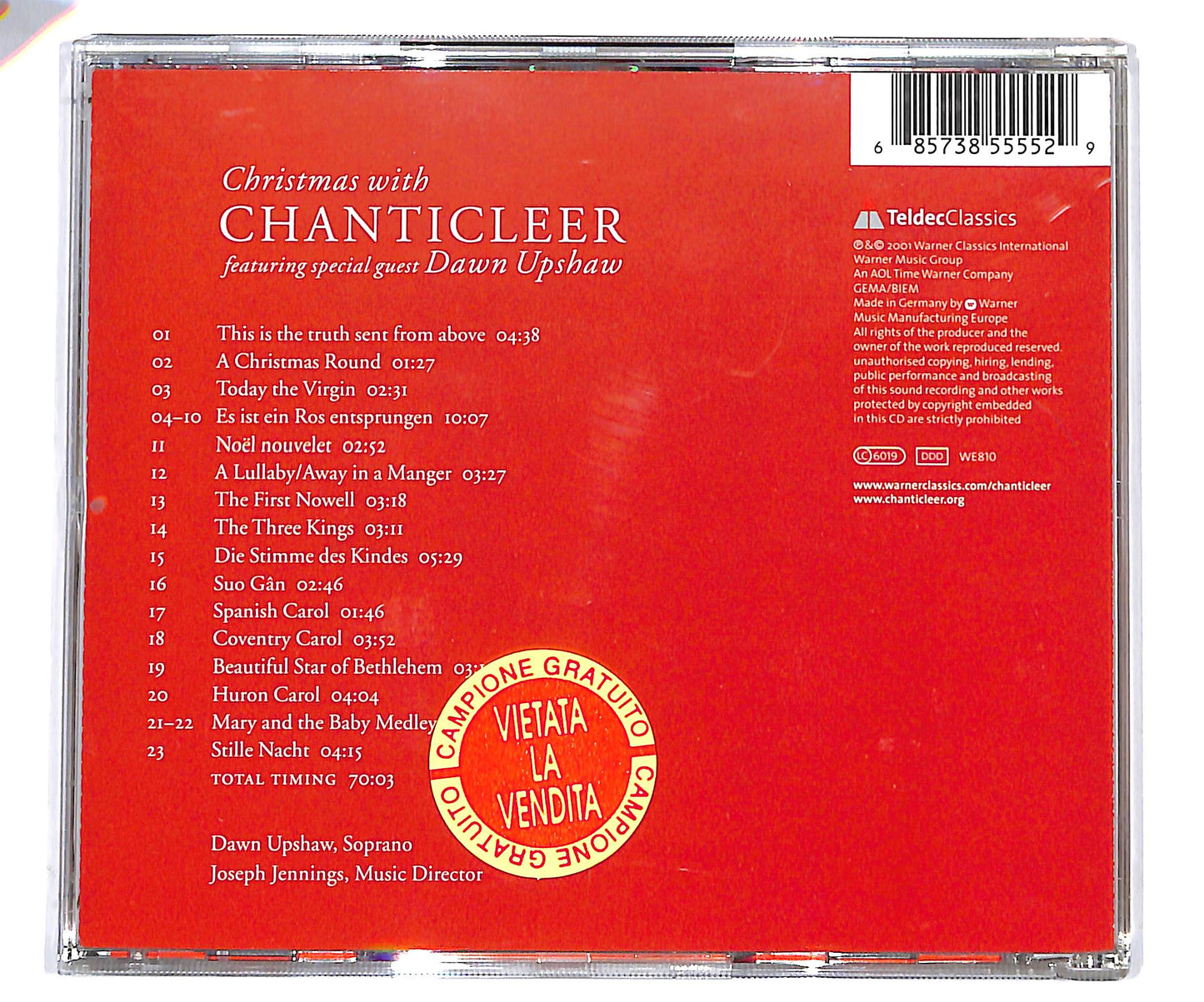 EBOND Christmas With Chanticleer CD CD098536