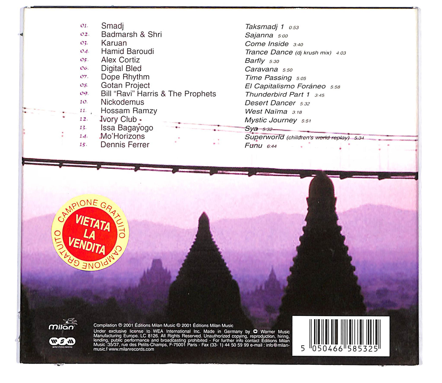 EBOND Djamel Hammadi - Medina CD CD098626