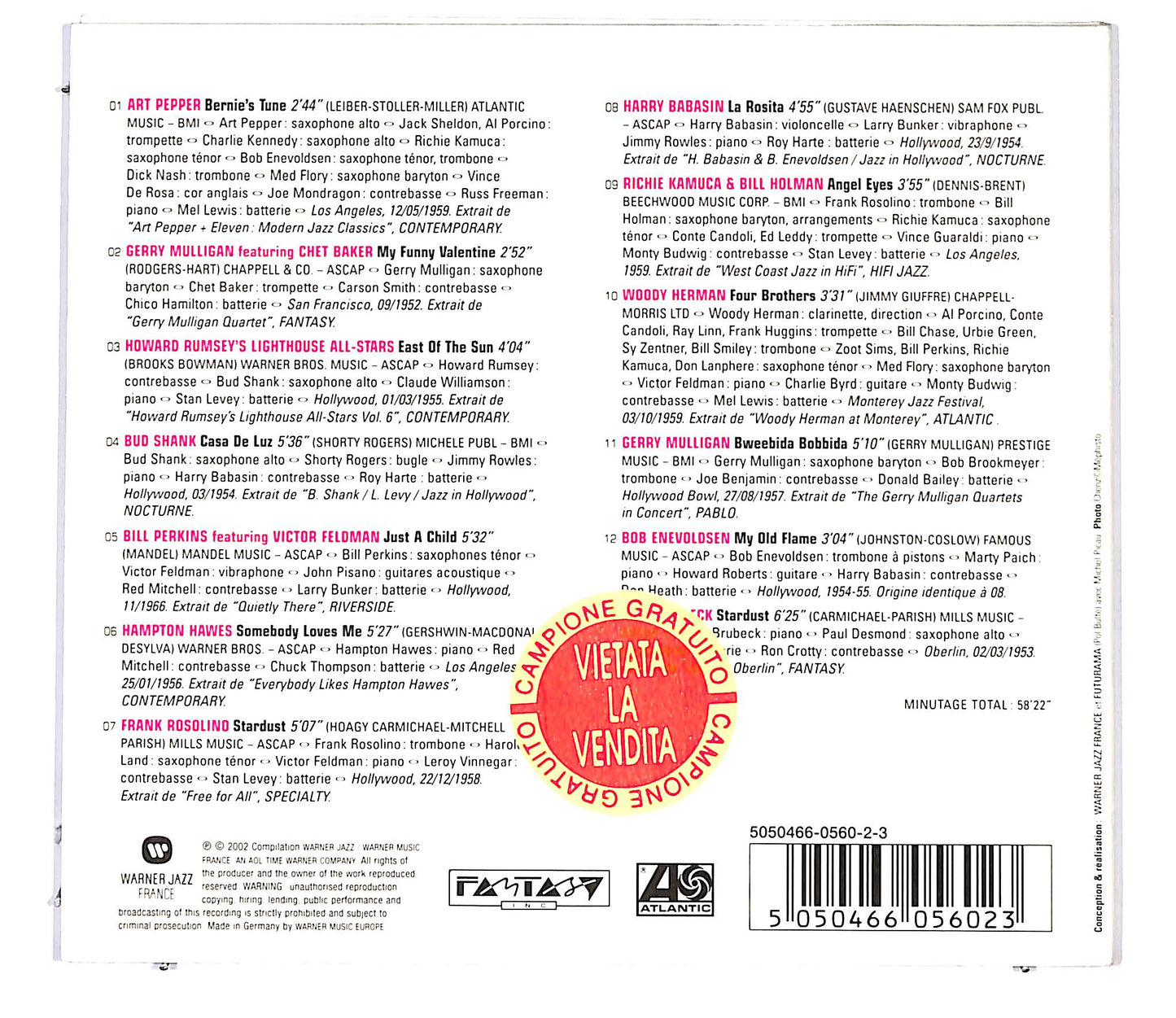 EBOND What's Jazz? West Coast CD CD098701