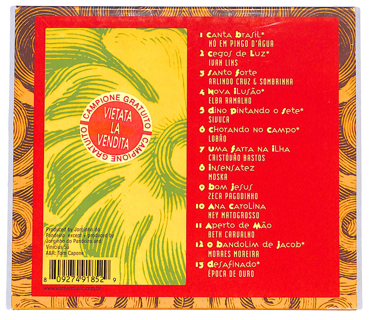 EBOND Conjunto Epoca de Ouro E Convidados - Cafe Brasil 2 CD CD098752
