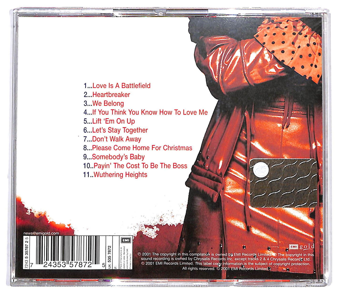 EBOND Pat Benatar - The Collection CD CD098833