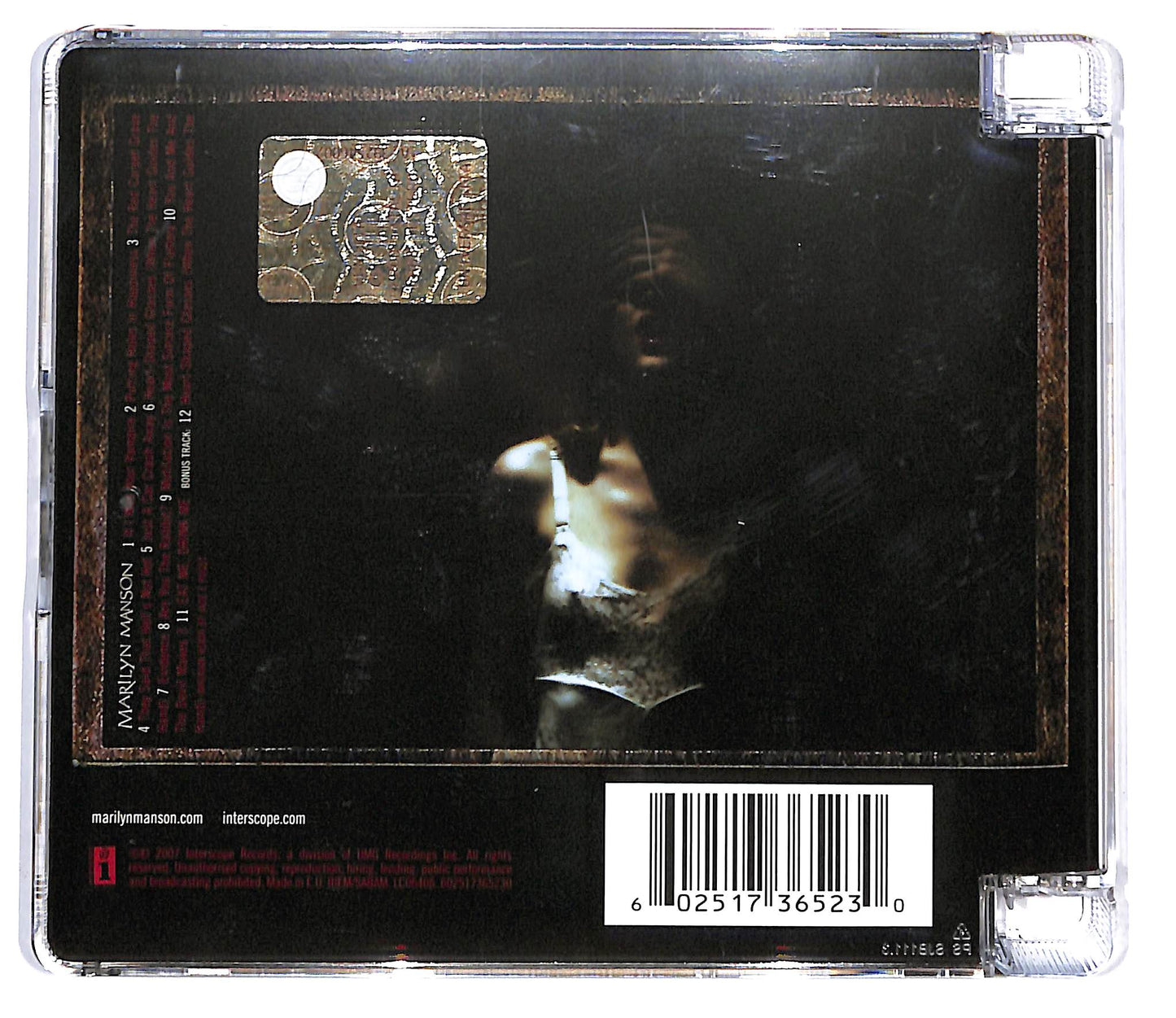 EBOND Marilyn Manson - Eat Me, Drink Me CD CD098901