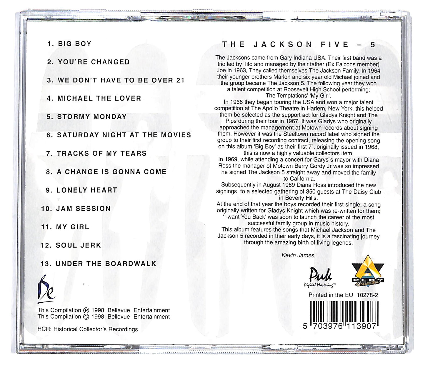 EBOND The Jackson Five - 5 CD CD098917